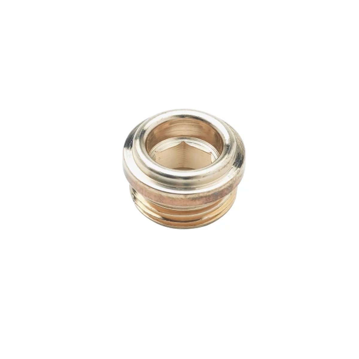 T&S Brass 000763-20 removable brass seat with threaded exterior and hex broach interior
