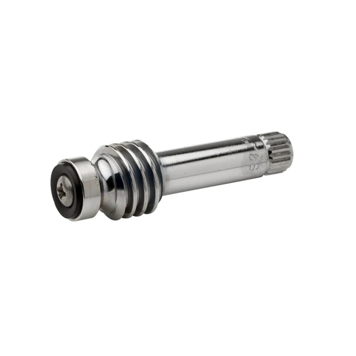 T&S Brass 000811-25 chrome-plated brass hot spindle with seat washer for Eterna cartridge