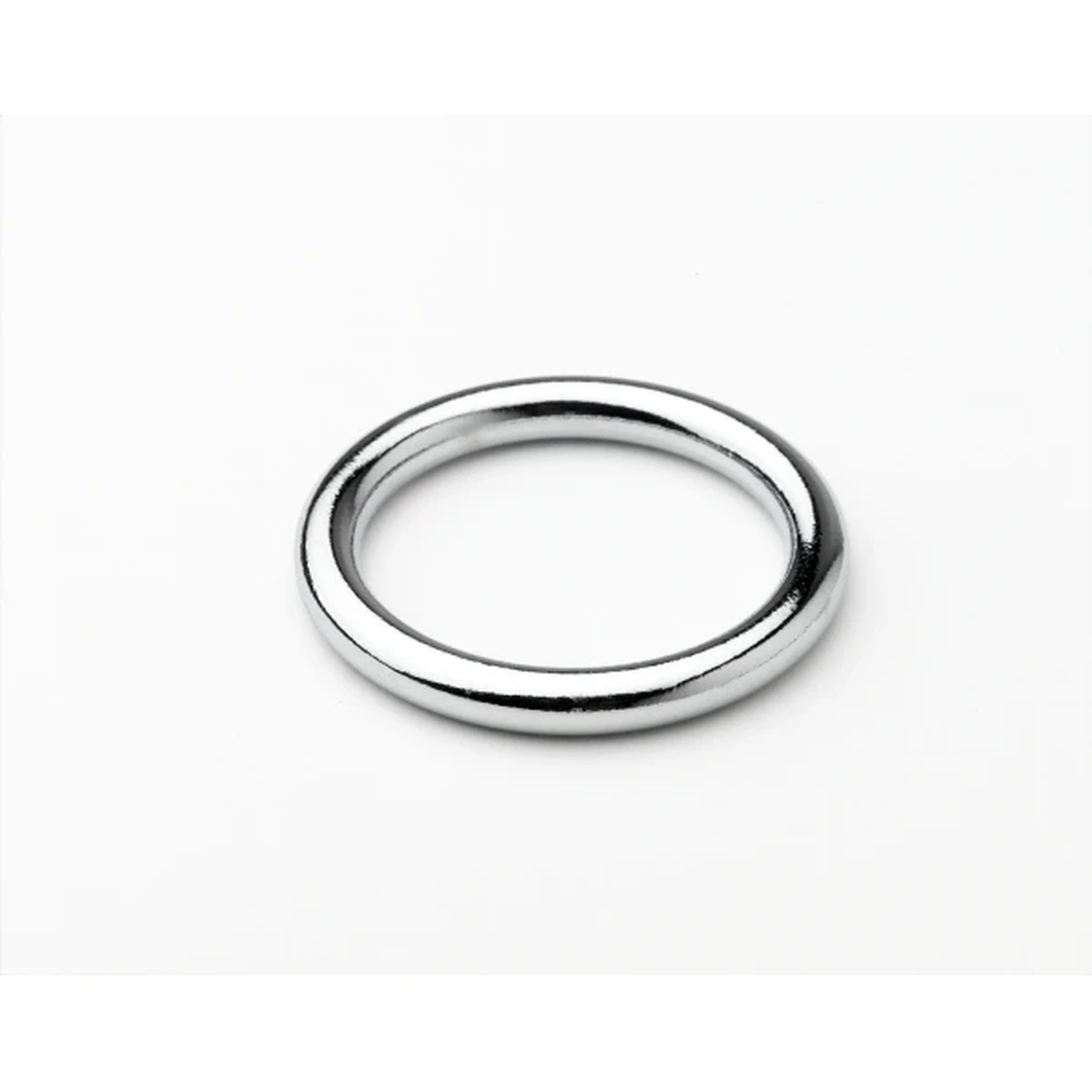 T&S Brass 000907-45 chrome plated brass spray valve hold down ring on white background