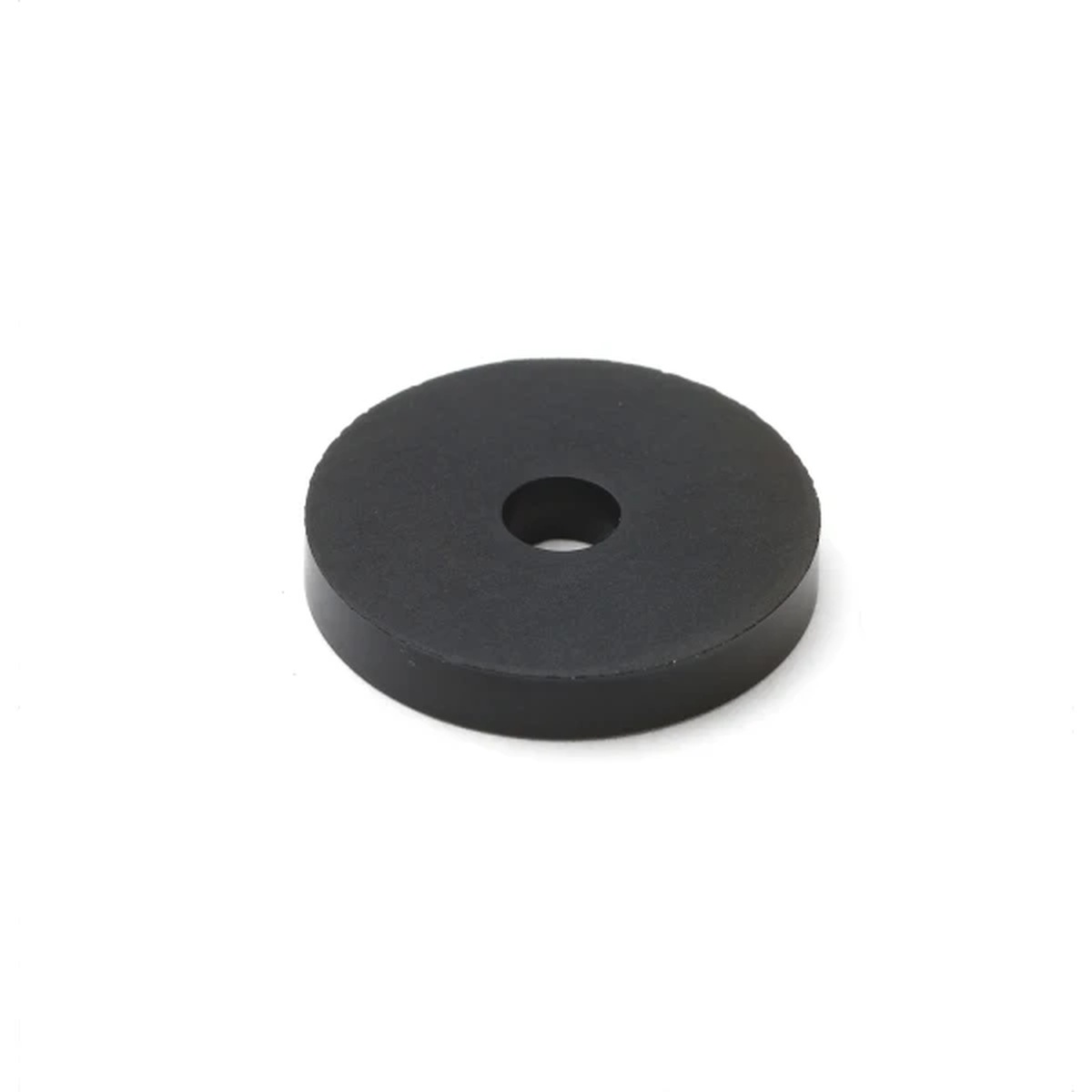 T&S Brass 001088-45 black rubber seat washer for Big-Flo spindles, shown on white background