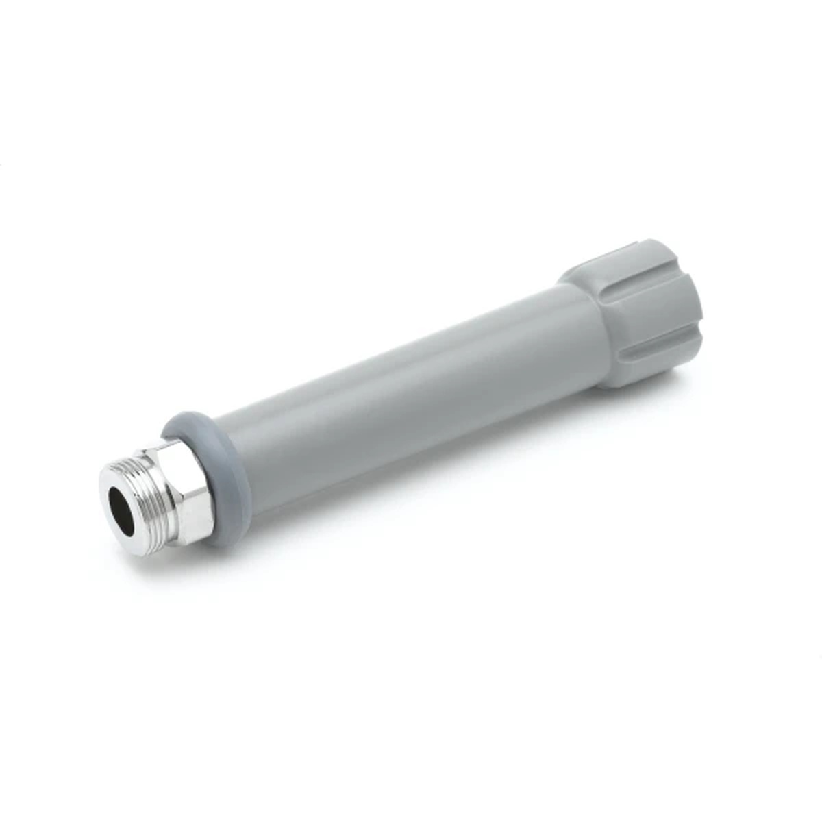T&S Brass 002987-40 gray insulated handle grip assembly with chrome male inlet fitting