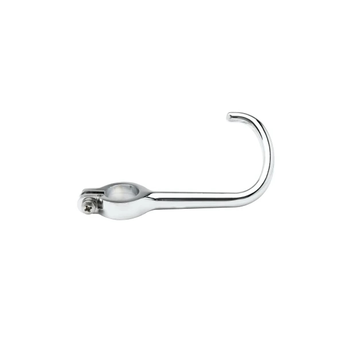 T&S Brass 004R chrome plated finger hook assembly with mounting screw