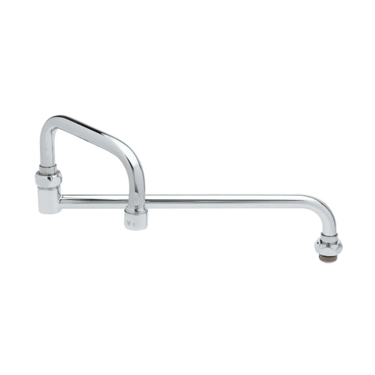 T&S Brass 068X chrome plated double joint swing nozzle