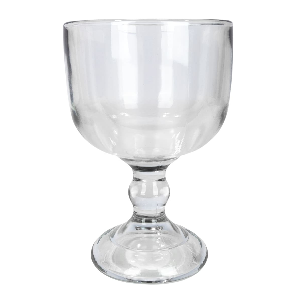 Anchor Hocking Weiss 32 oz clear goblet glass with round bowl, flared stem, and wide molded foot