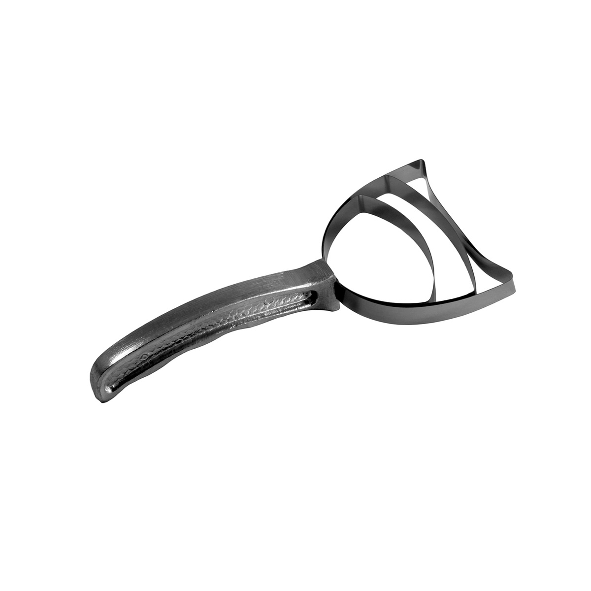 Alfa International 077BSS square stainless steel bone dust scraper with molded aluminum handle
