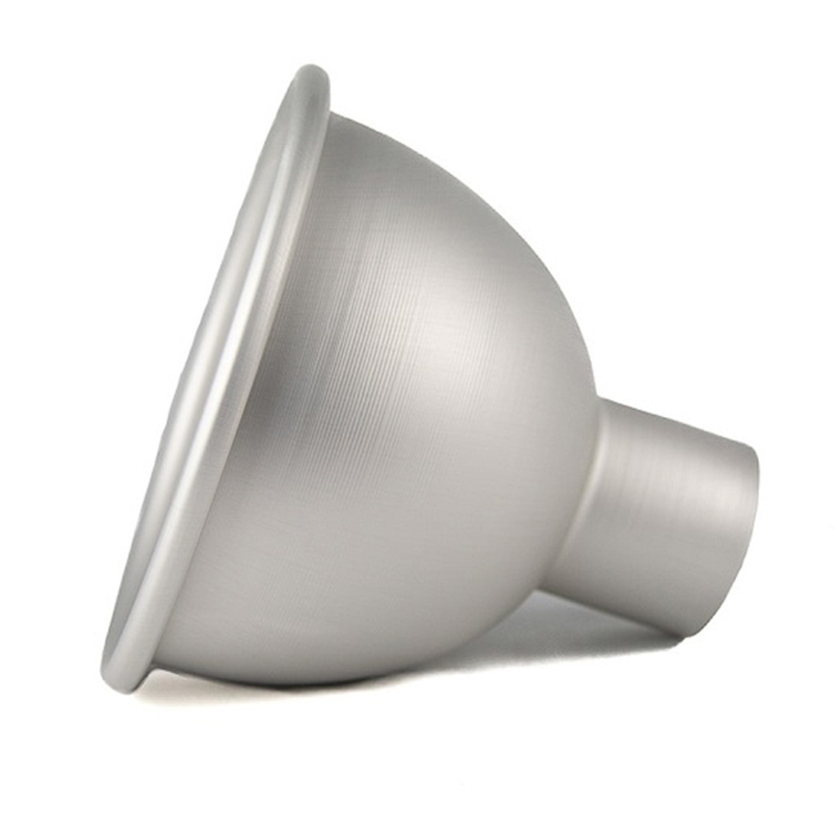 American Metalcraft 1004 large mouth aluminum funnel with 8-3/4 inch bowl and 3-inch neck spout