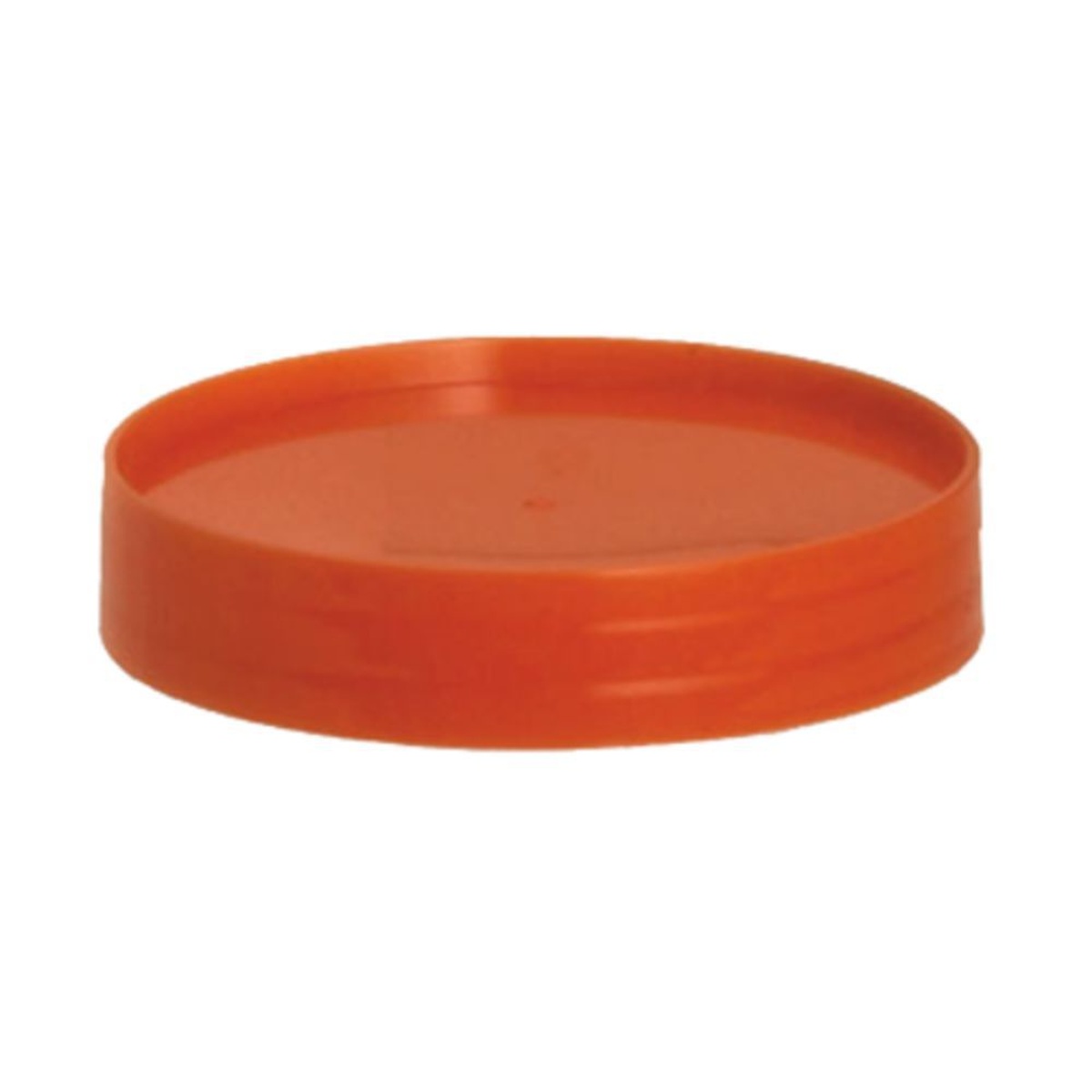 Tablecraft 1017R red polyethylene replacement cap for PourMaster series dispensers, shown on white background