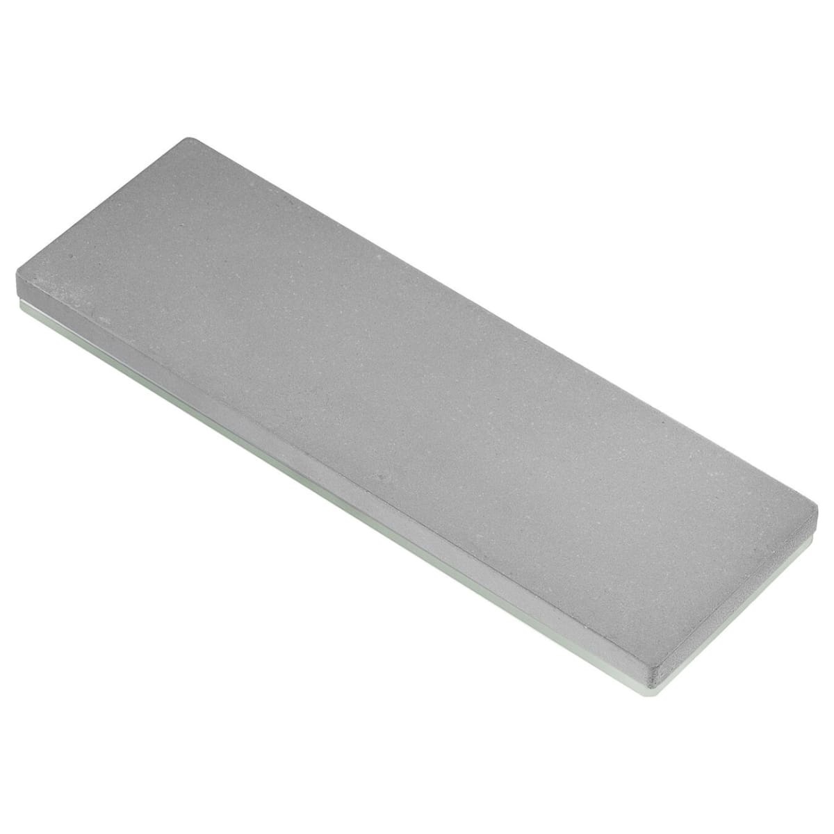 Zwilling Kramer 3000 Grit glass water sharpening stone, rectangular flat profile with abrasive surface on a glass base