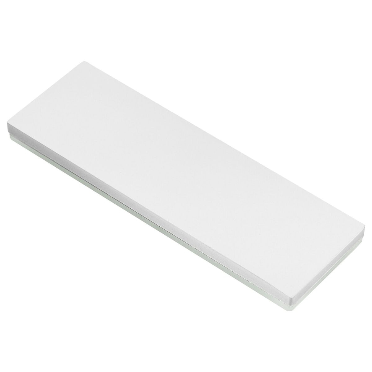 Zwilling Kramer 10,000 Grit Glass Water Sharpening Stone top view showing smooth white glass surface