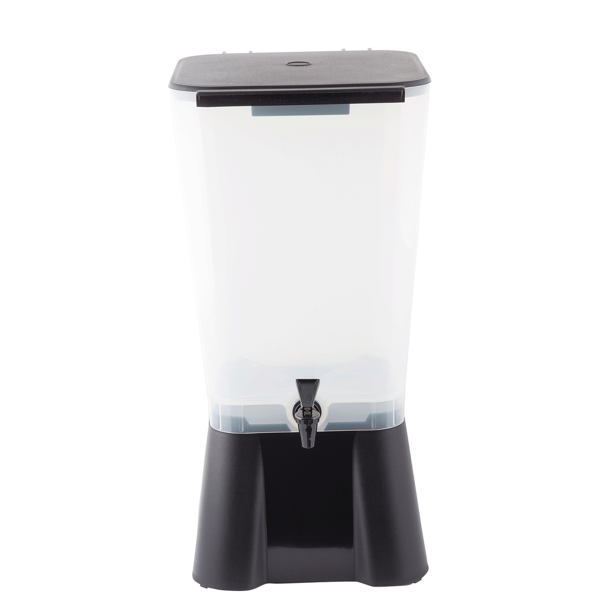 TableCraft 1053 beverage dispenser front view showing faucet and black base detail