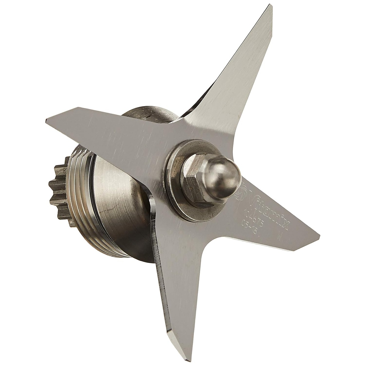Vitamix 1152 Wet Blade Assembly top view showing four stainless steel blades and threaded hub