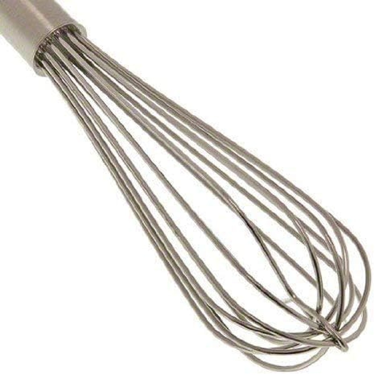 Close-up of Best Manufacturers whisk wire head showing heavy-gauge stainless steel wires