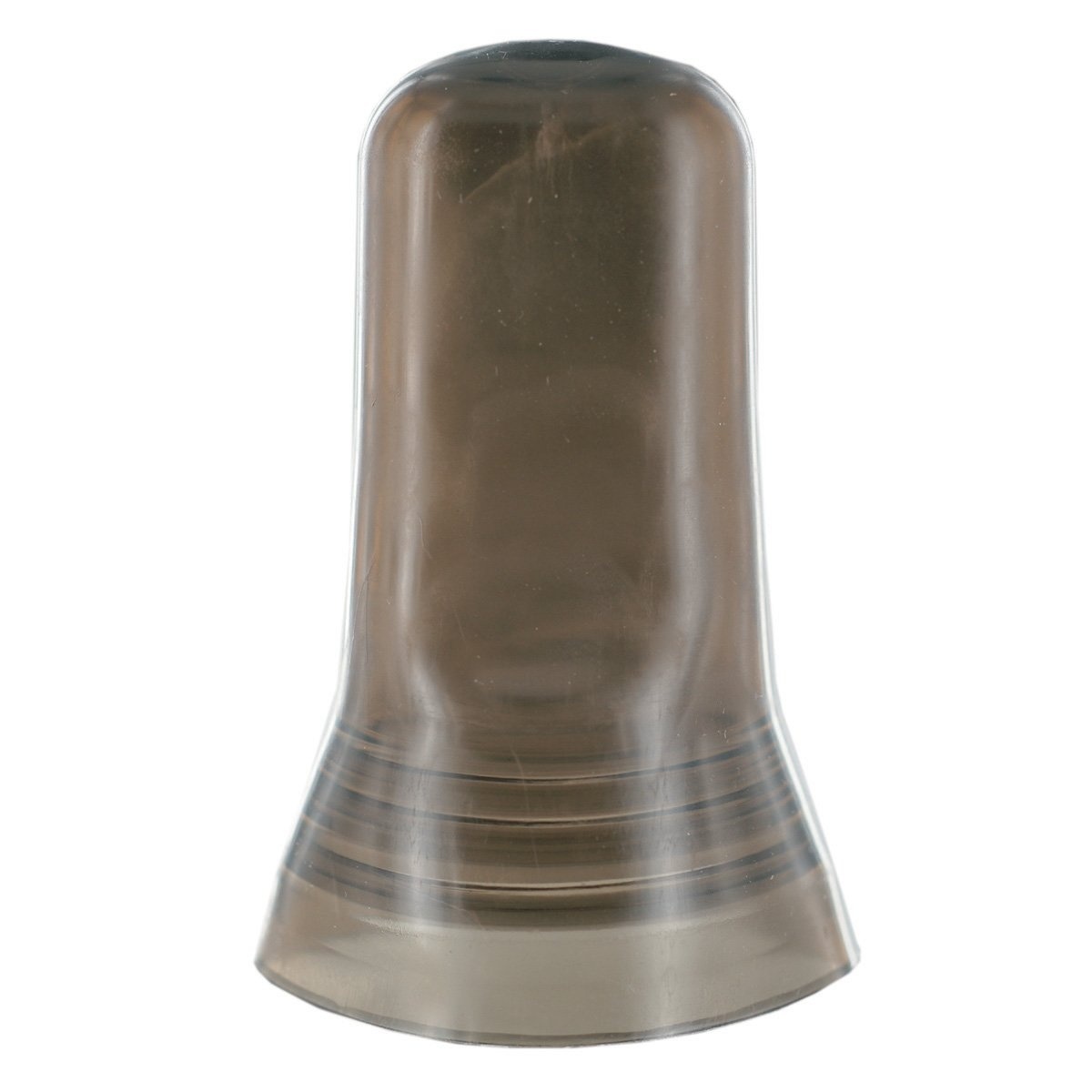 Spill-Stop 1242-0 large smoke-colored polystyrene dust cover for bar pourers