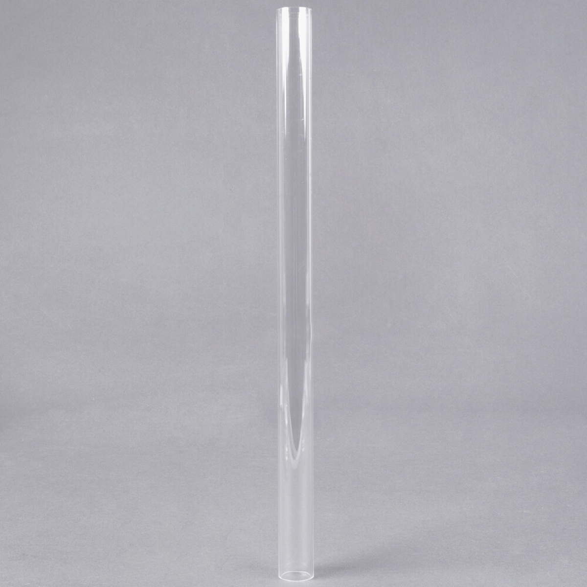 Crathco 1261 clear spray tube standing vertically, 12.75 inches long