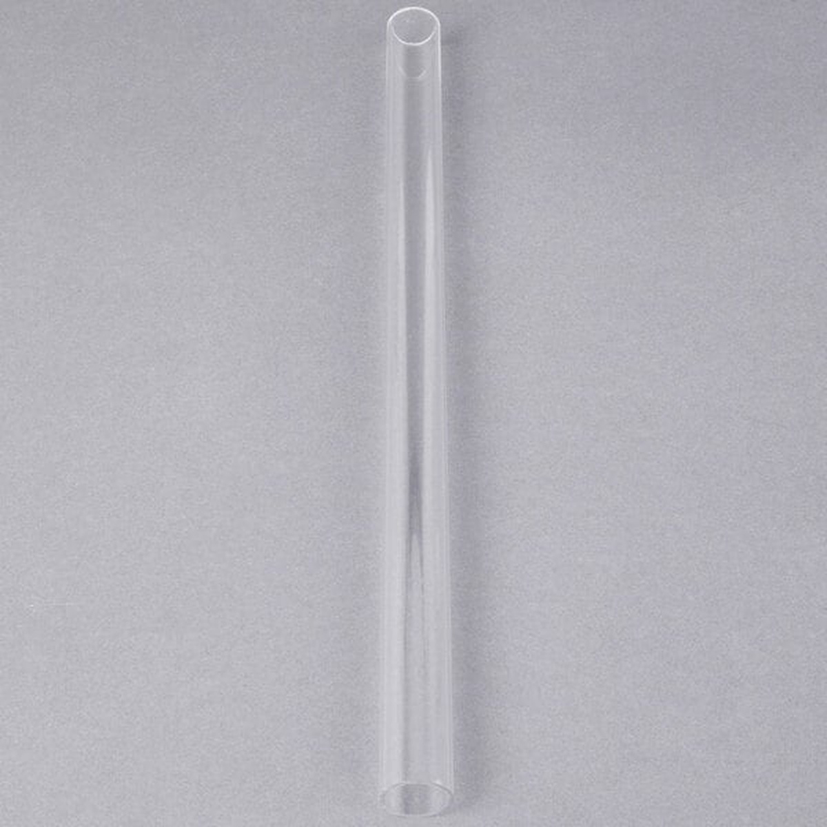 Crathco 1261 clear spray tube shown at a slight angle, highlighting the open hollow end