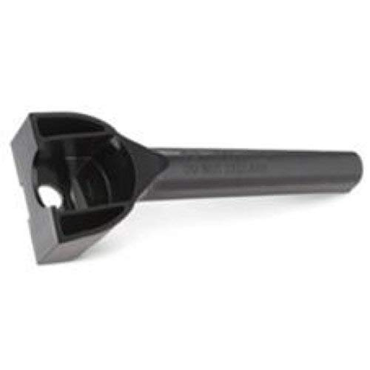 Angled view of black Vitamix 15596 retainer nut wrench