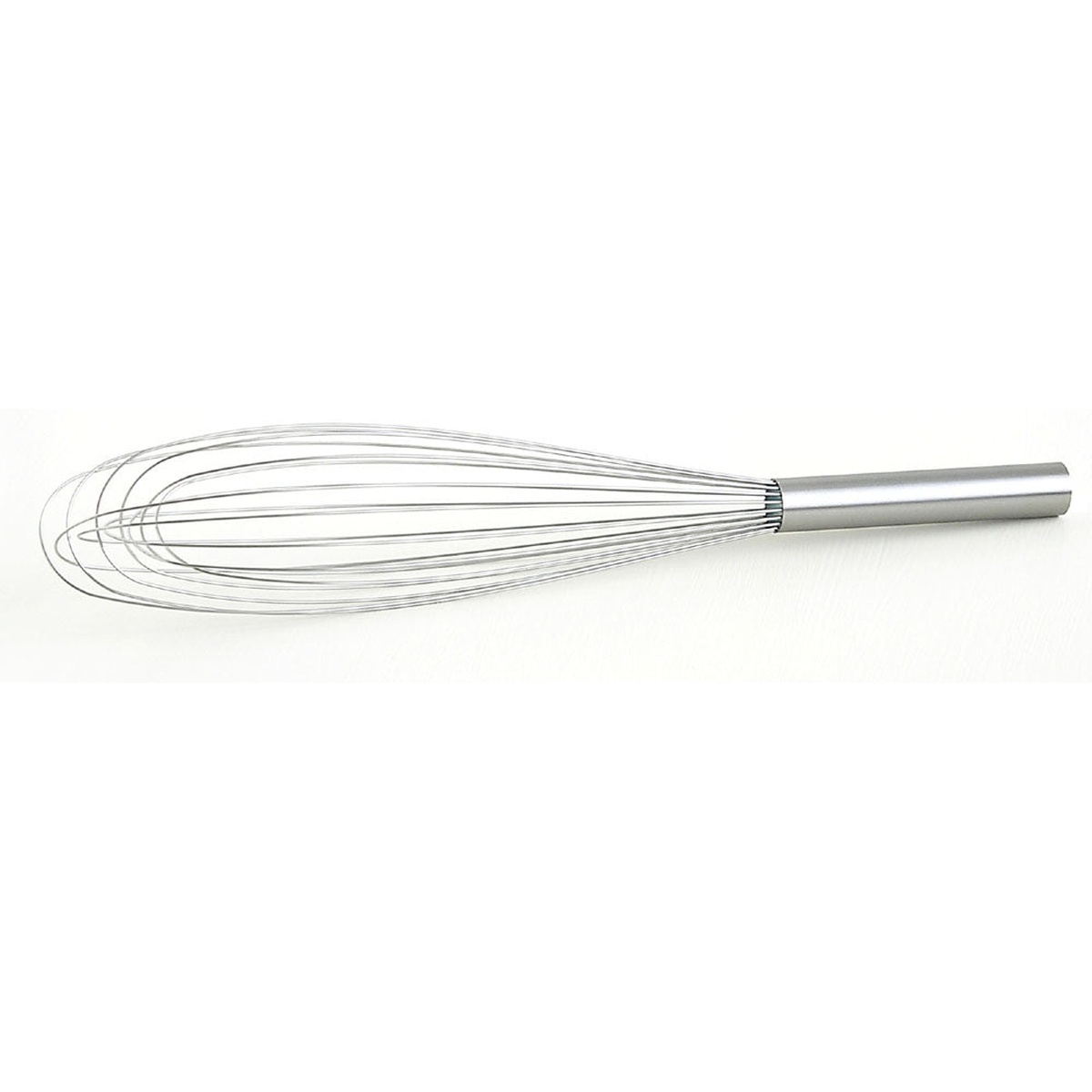 Best Manufacturers 16-inch stainless steel whisk with sealed cylindrical handle and fine wire loops