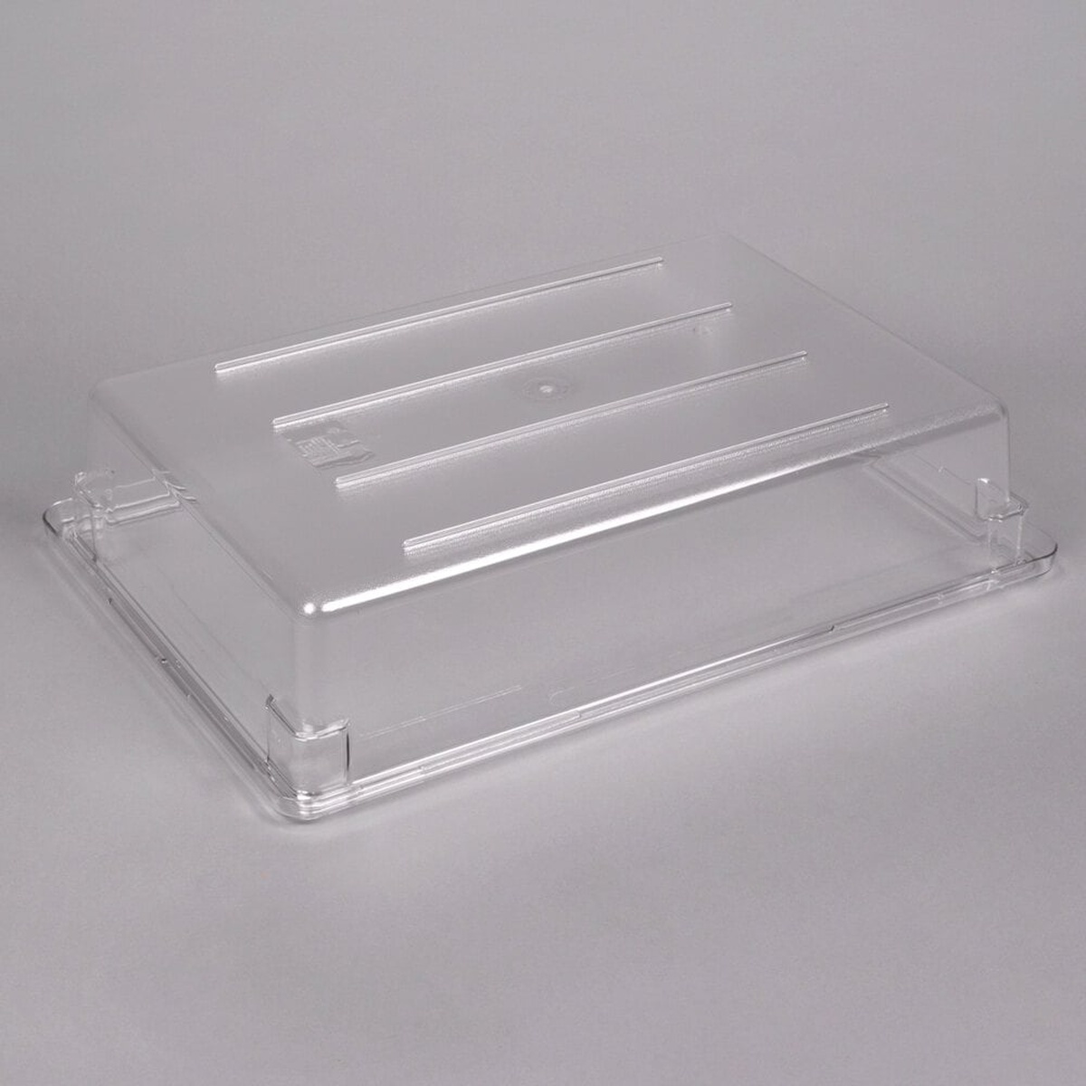 Compatible clear polycarbonate lid for Cambro 18266CW135 food storage box, sold separately