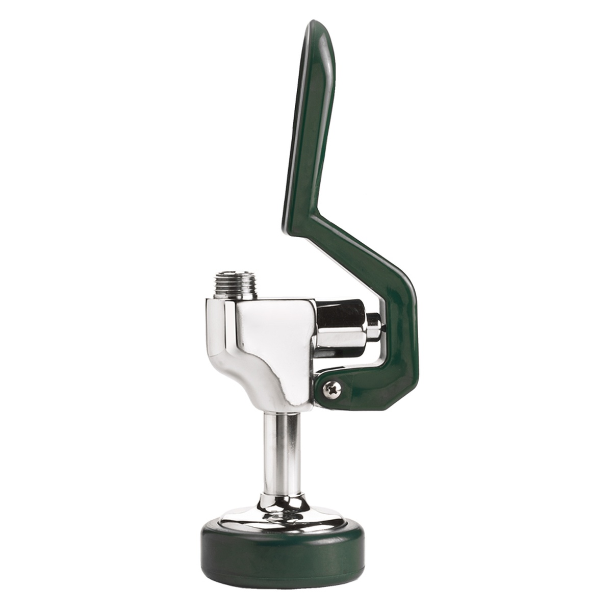 Krowne 21-130L Royal Series pre-rinse spray head with green lever handle and chrome body