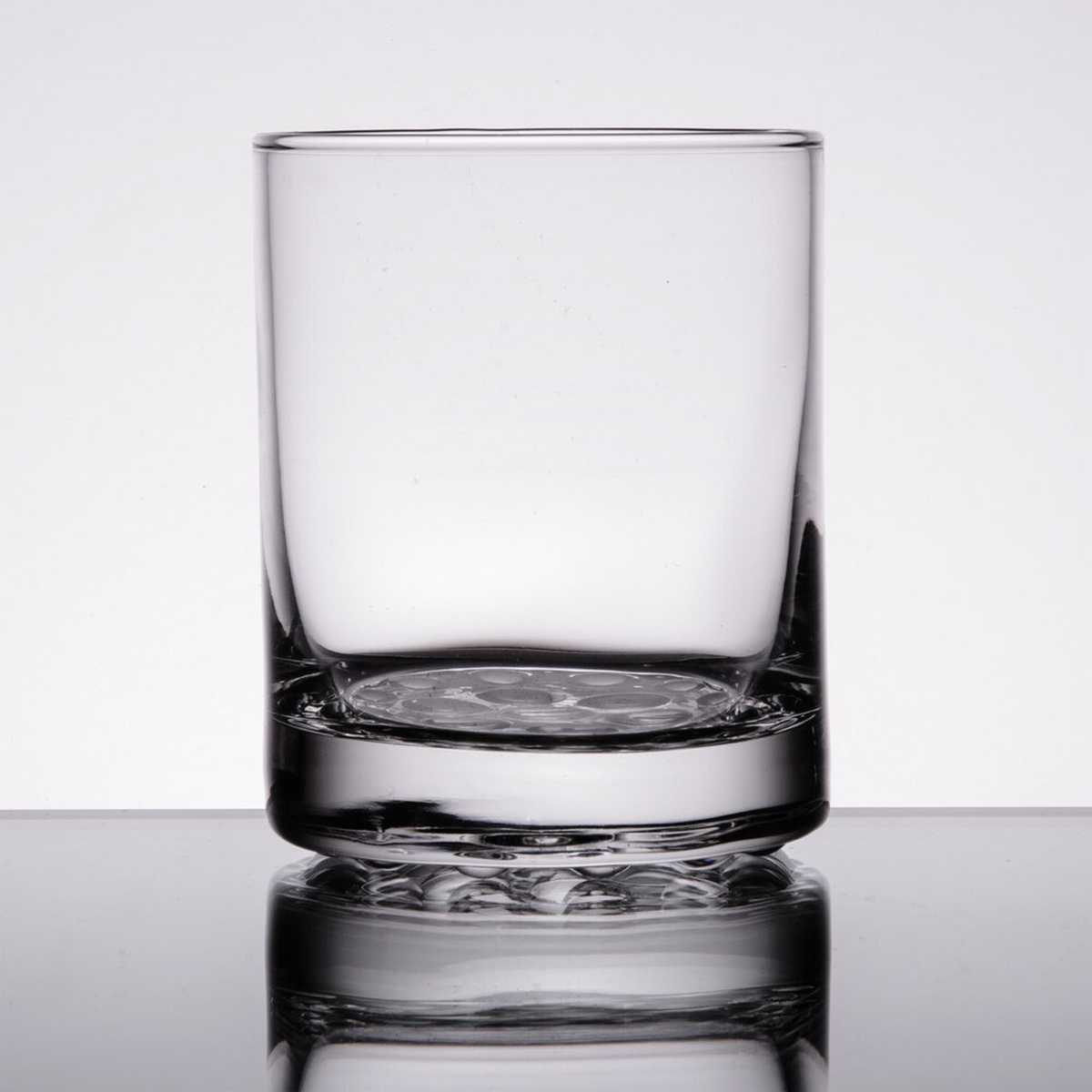 Libbey 23396 Nob Hill 12.25 oz. double rocks old fashioned glass, crystal clear with textured base