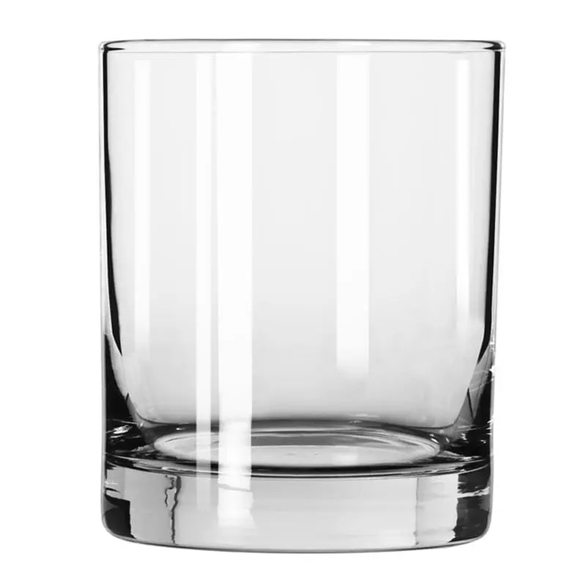 Libbey 2339 Lexington 12.5 oz. Double Old Fashioned glass, clear, straight-sided with thick sham base