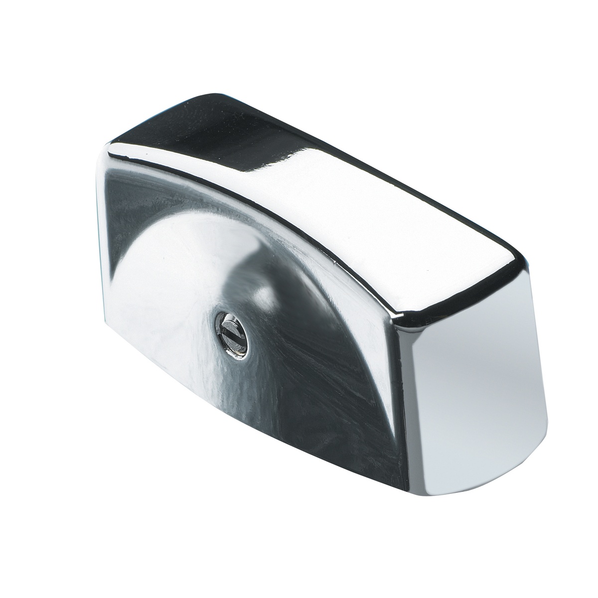 Krowne 25-200S chrome oven knob with polished finish and center screw mount