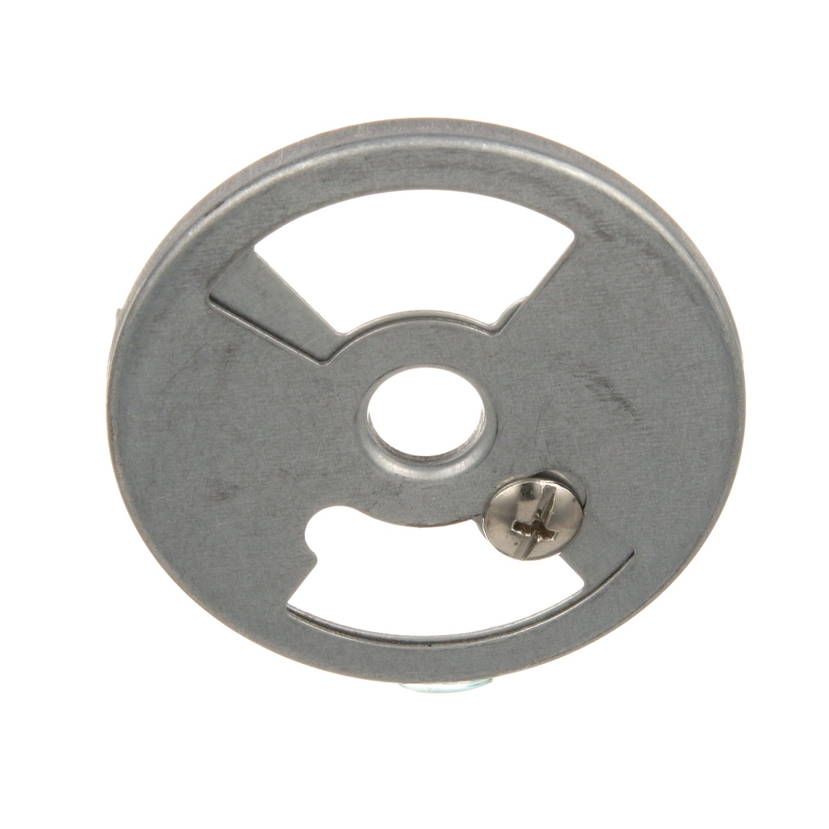 AllPoints 261472 air shutter top-down view showing slot openings and fastening screw