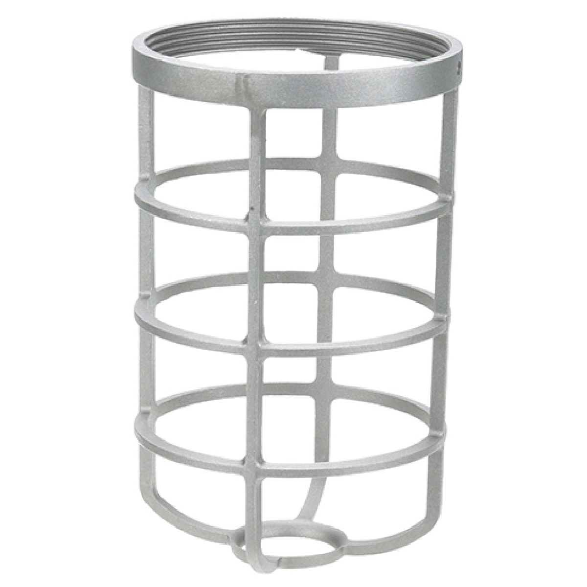 AllPoints 266329 die-cast aluminum replacement wire guard with screw-on ring, natural aluminum finish