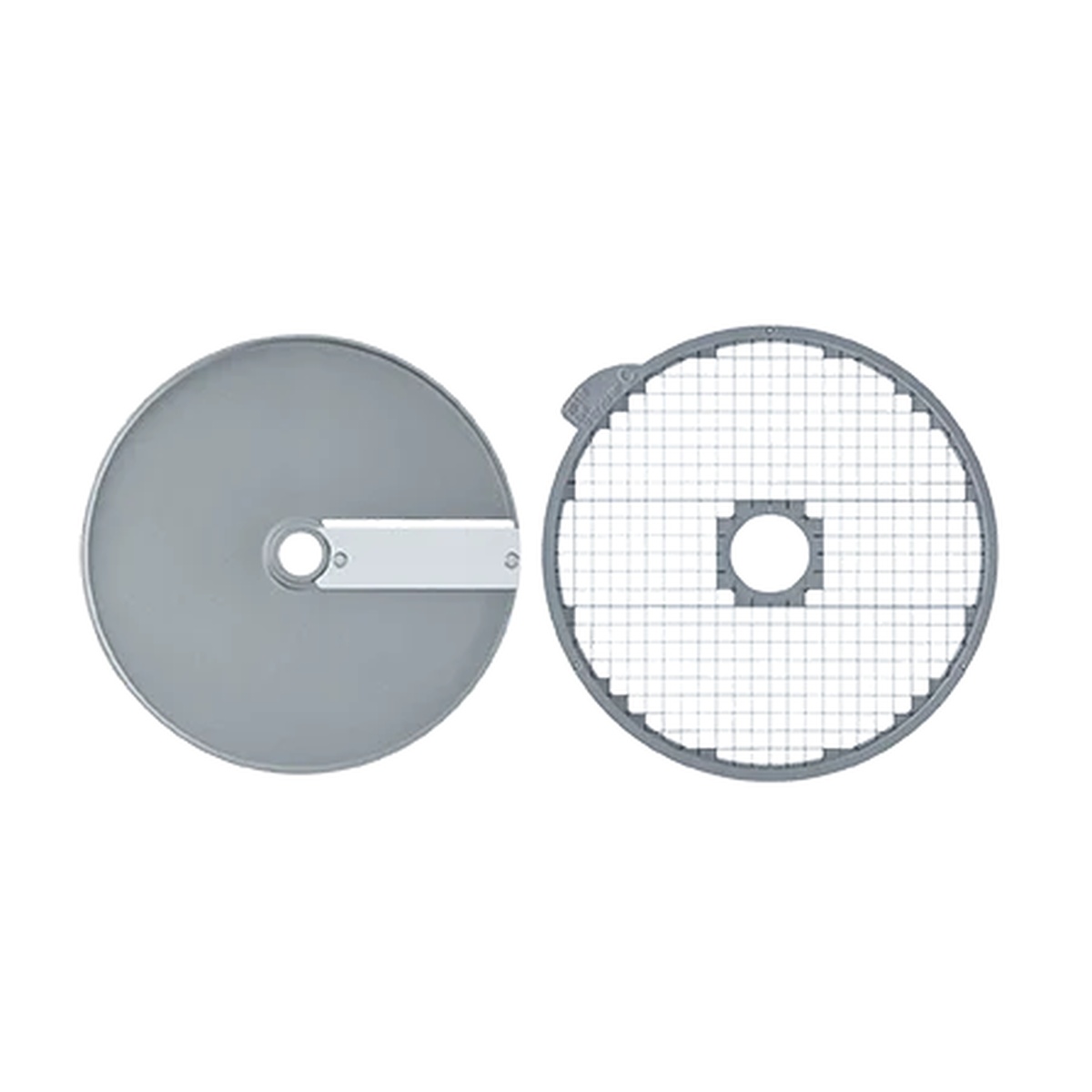 Robot Coupe slicing disc and dicing grid components for 8mm dicing