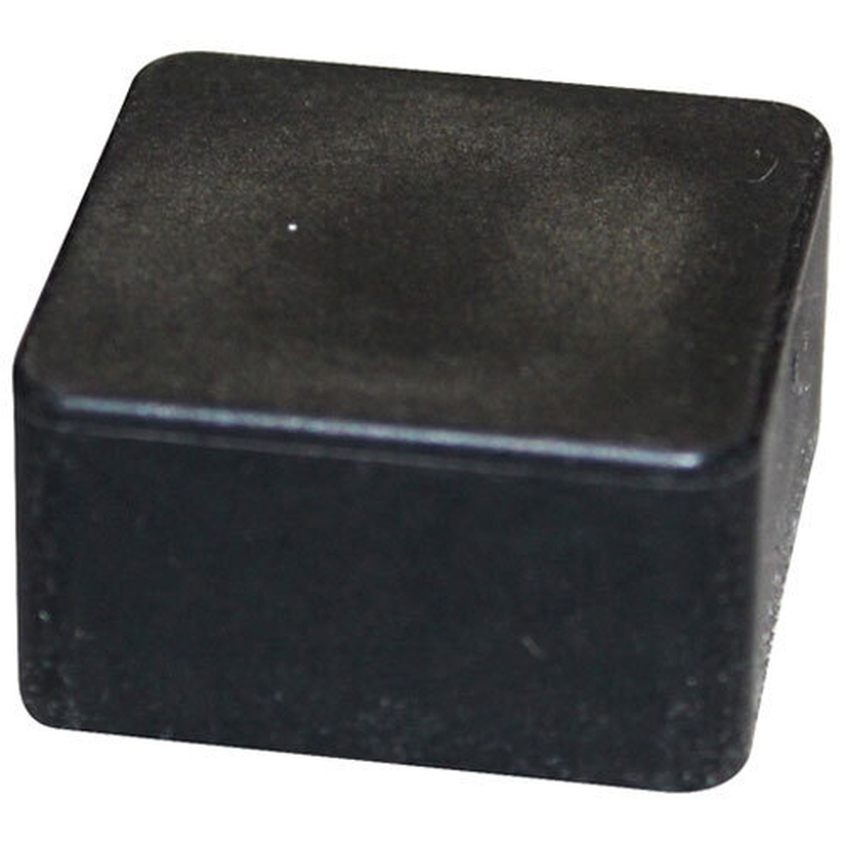 AllPoints 281668 black square outside plastic cap for 1-inch OD tubing