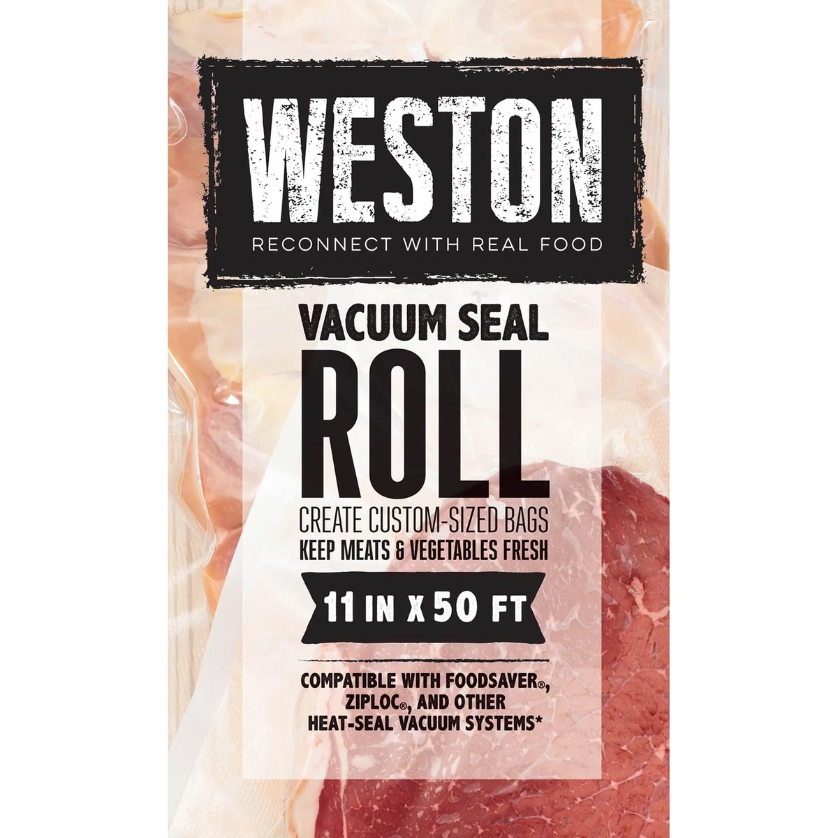 Weston Vacuum Seal Roll 11 in x 50 ft packaging