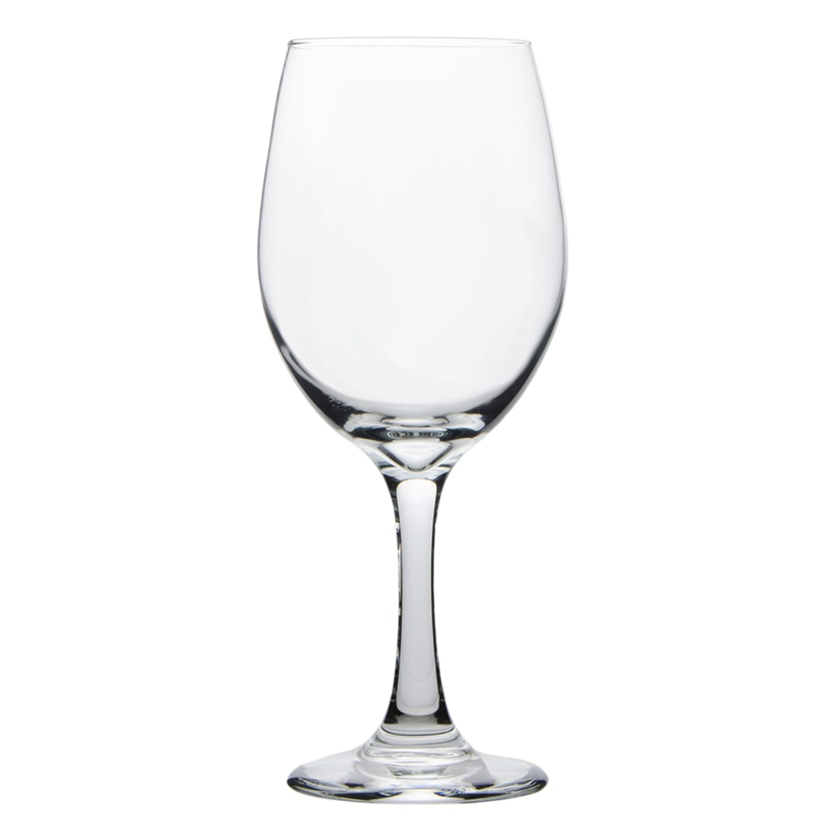 Libbey 3060 Perception 20 oz clear wine glass with curved bowl and elongated stem