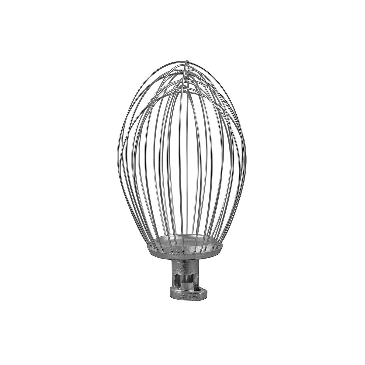 ALFA International 30W 30-quart D-style wire whip with stainless steel tines and aluminum base
