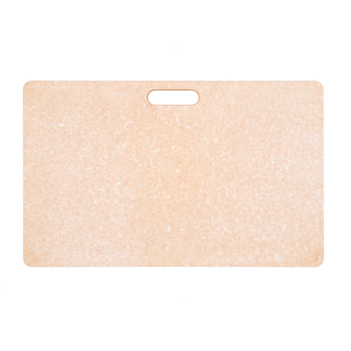 Epicurean Big Game Butcher Board reverse side showing smooth flat cutting surface and handle on white background