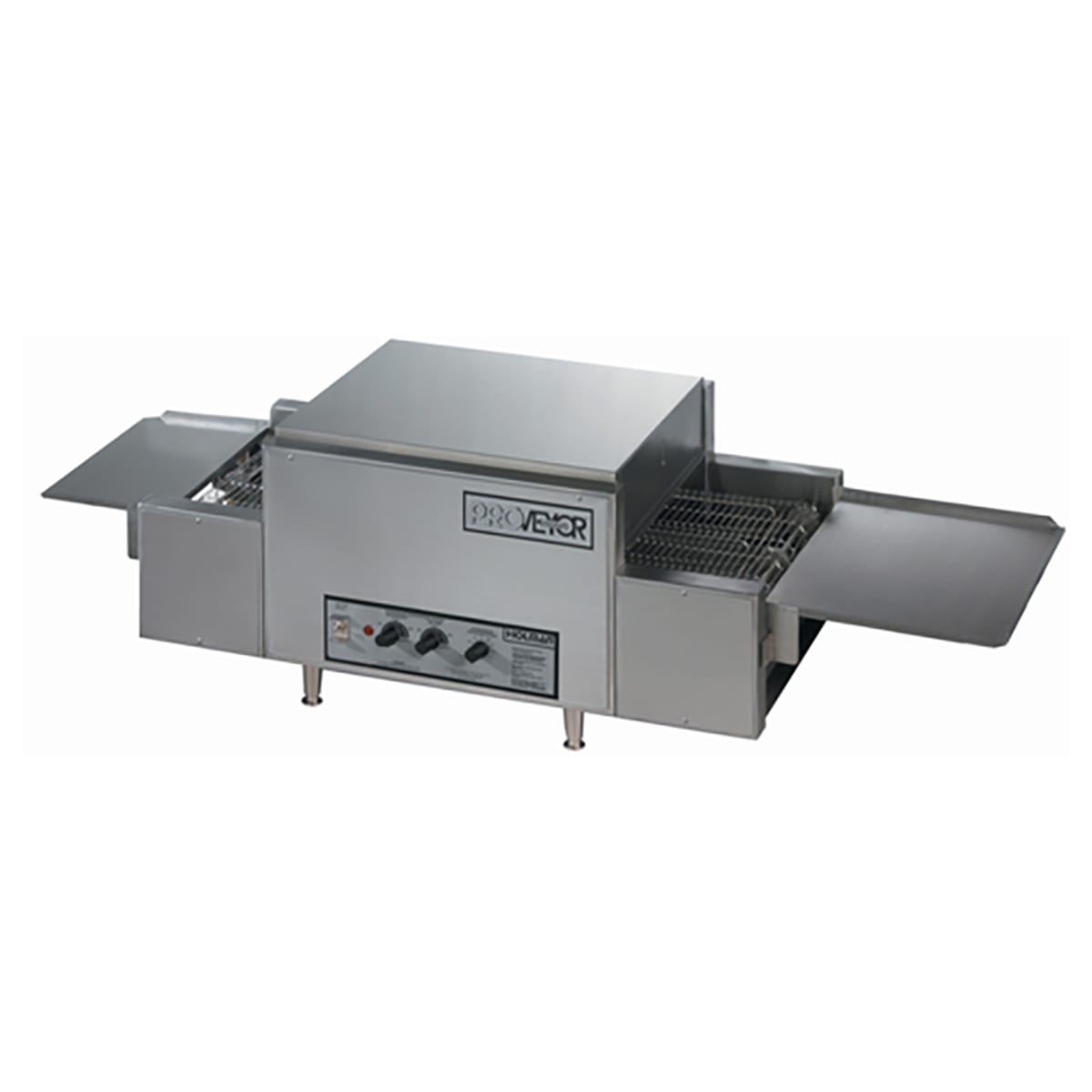 Star Holman 314HX countertop conveyor oven with analog control panel and extended loading and unloading trays