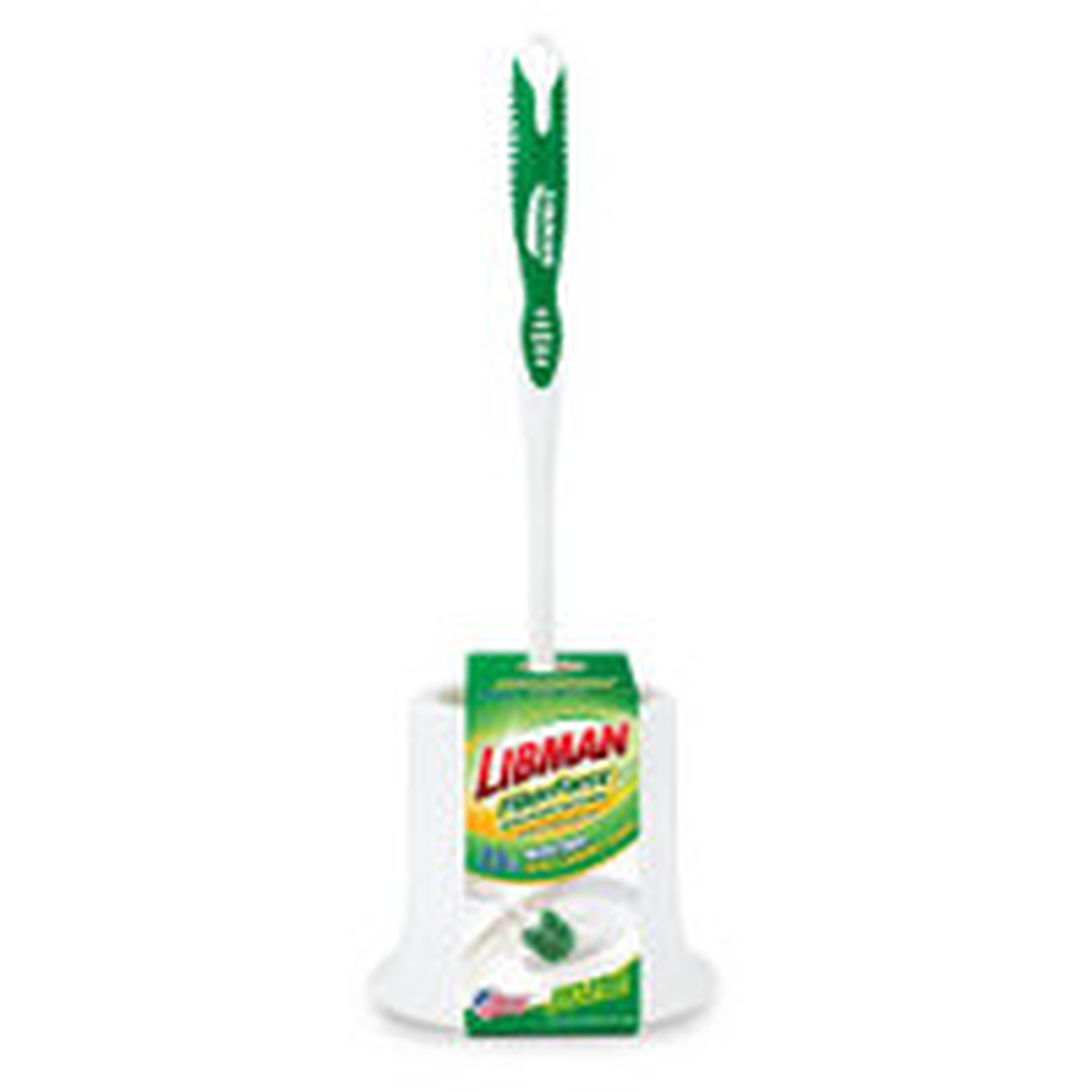 Libman Commercial 34 toilet bowl brush and caddy shown in retail packaging