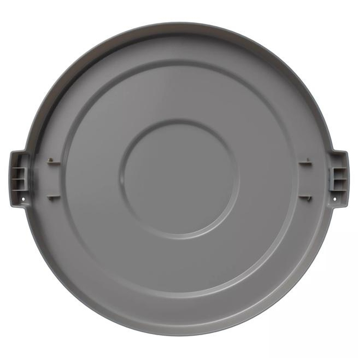 Top-down view of Bronco lid underside showing locking tab mechanisms on both sides