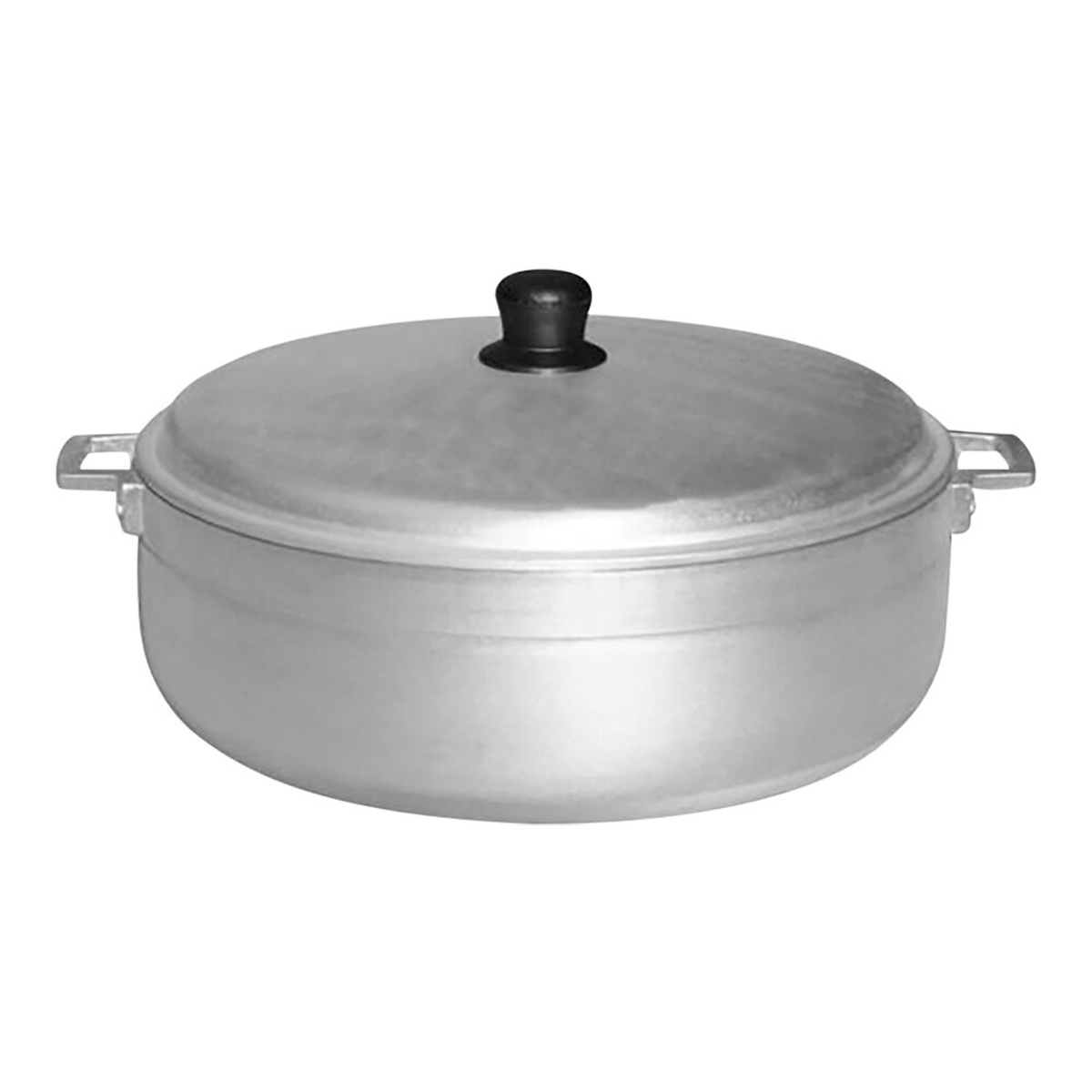 Town 34322 cast aluminum caldero pot with lid and dual side handles