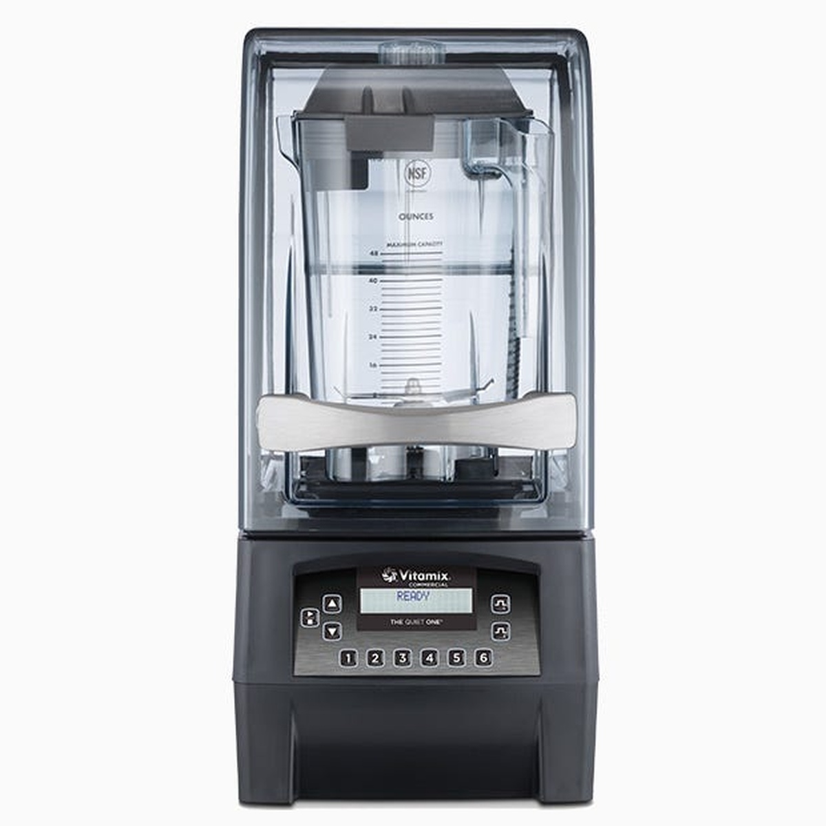 Vitamix The Quiet One commercial blender with sound enclosure and 48 oz container