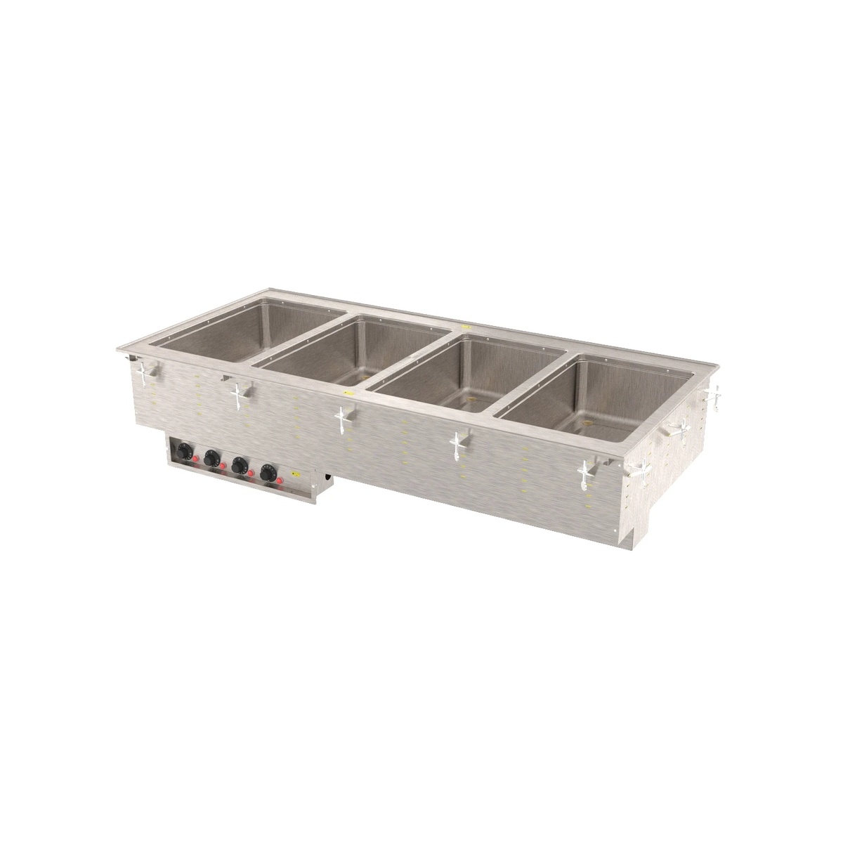 Vollrath four-well modular drop-in hot well with control panel