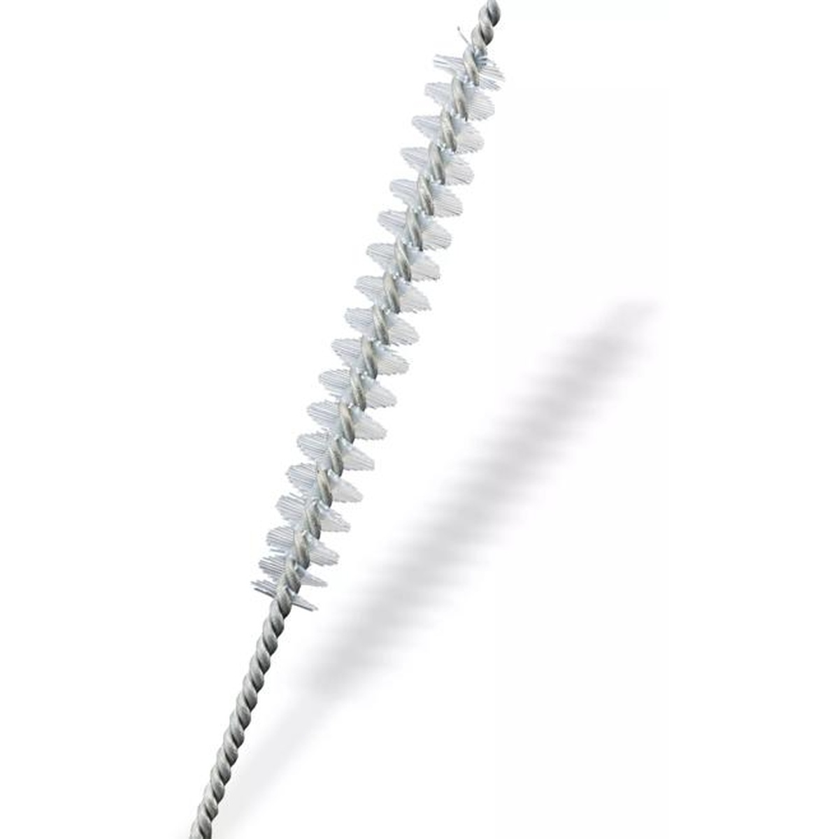 Close-up detail of intricate twisted-in wire nylon bristles on the Flo-Pac Spout Brush