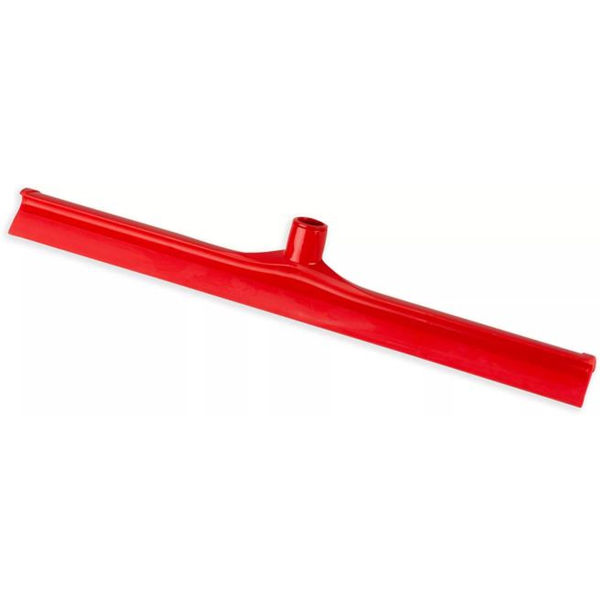 Sparta red 24 inch floor squeegee full product side view