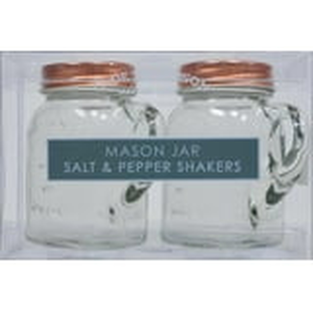 Olde Thompson Mason Jar Salt and Pepper Shaker Set box front view