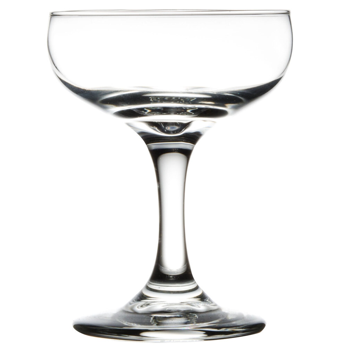 Libbey 3777 Embassy 4.5 oz. coupe glass, full view on white background