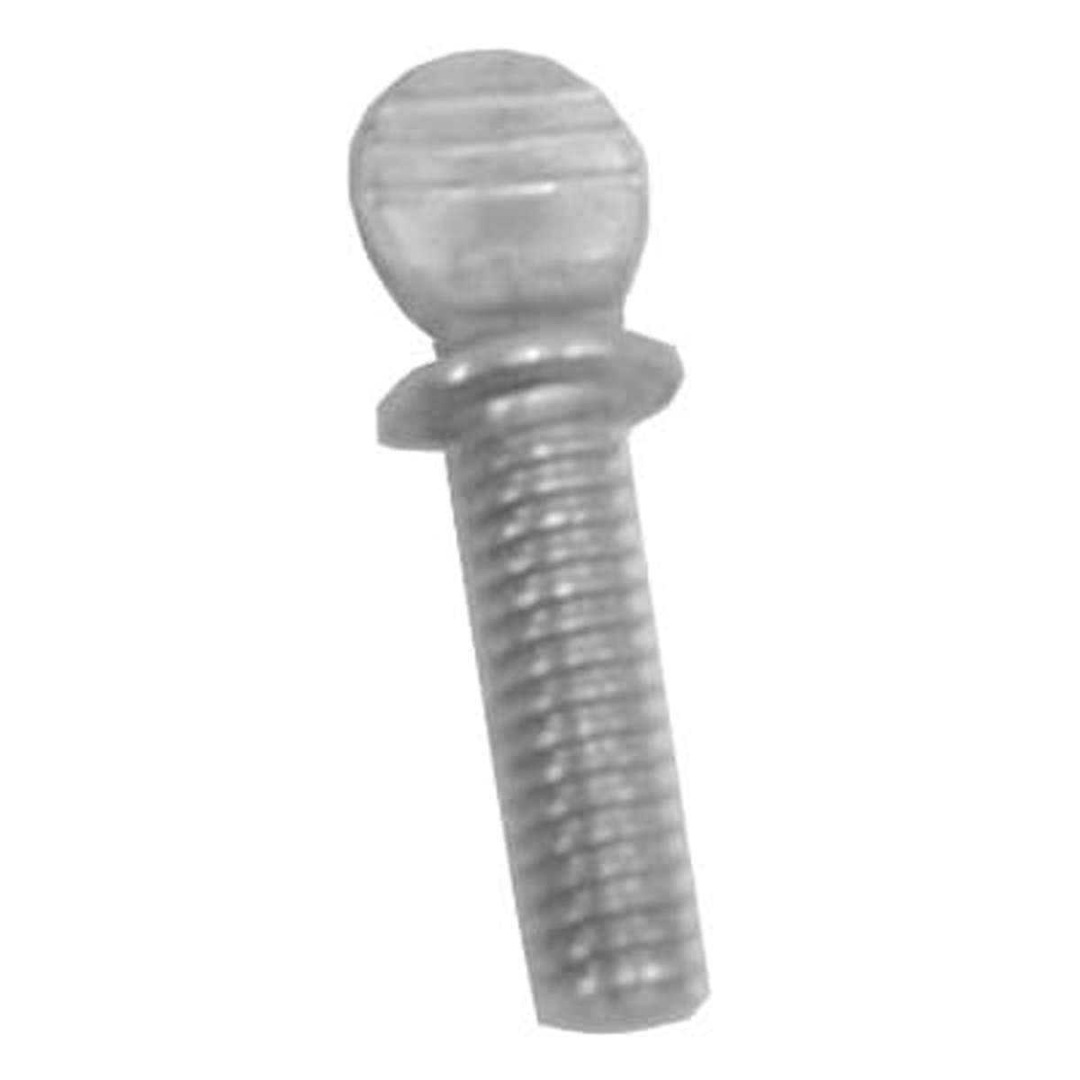 Vollrath 379034 stainless steel thumb screw with knurled head and 1/4-20 threaded shaft