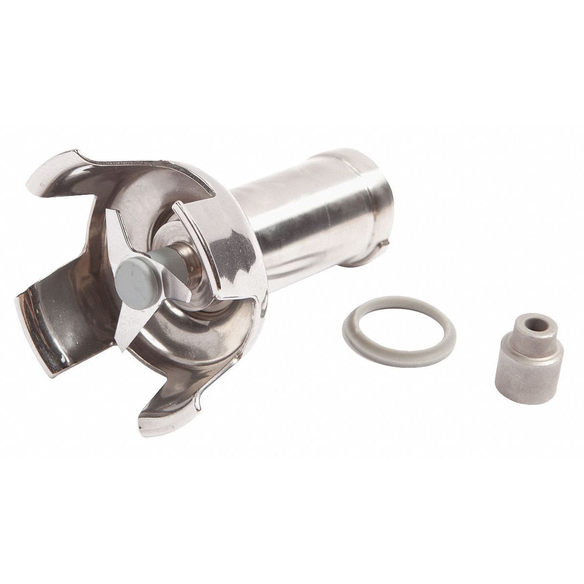 Robot Coupe 39335 stainless steel bell cover assembly with removable blade and gasket components