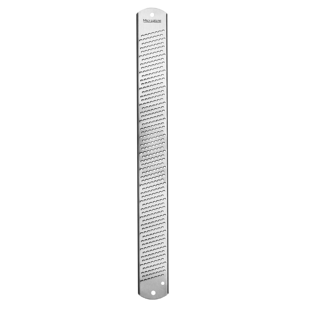 Top-down view of the 12-inch Microplane zester grater