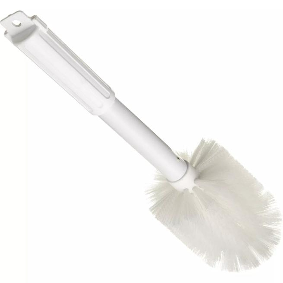 Sparta valve and fitting brush angled view highlighting handle length and bristle head attachment
