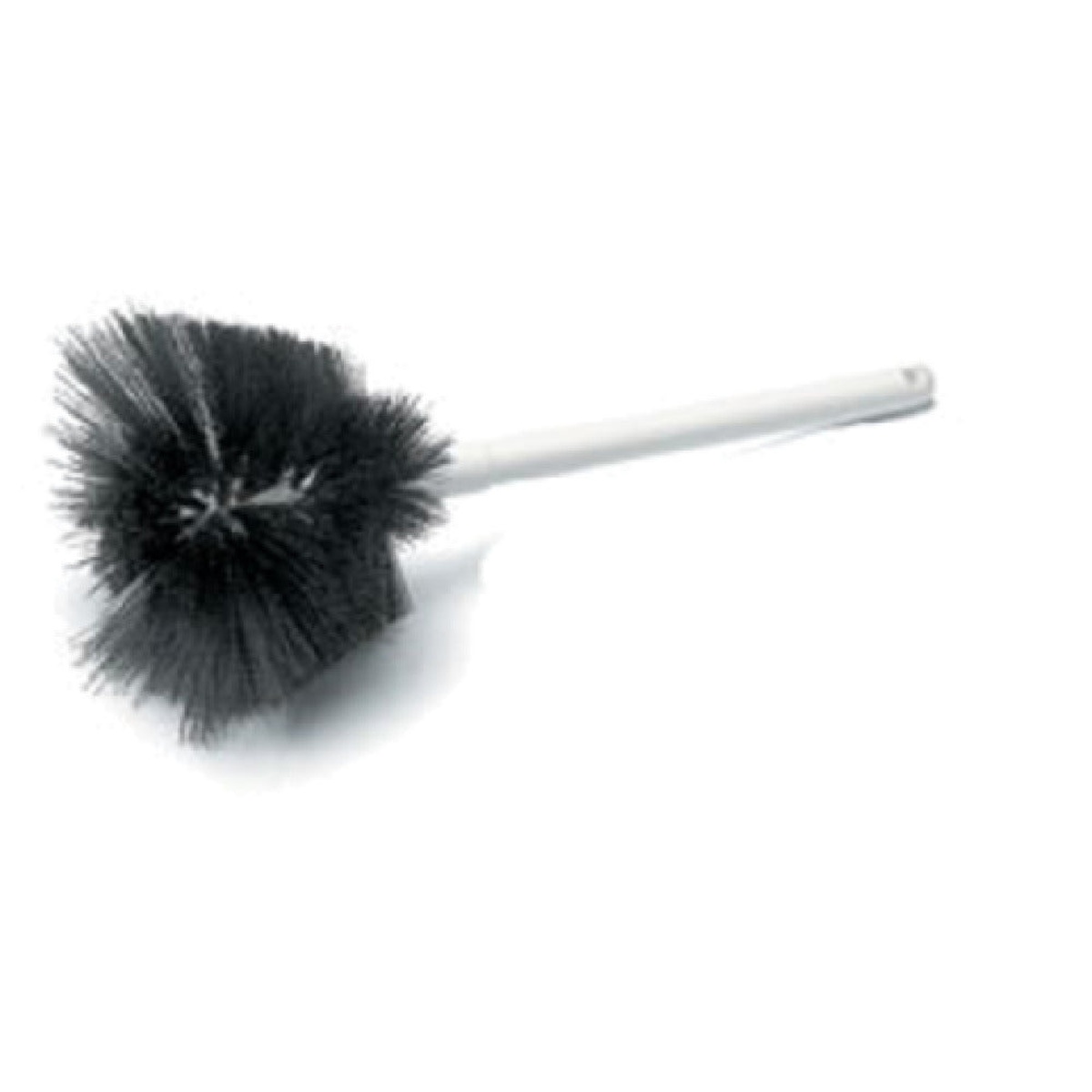 Sparta Coffee Decanter Brush with black polyester bristles and white polypropylene handle, 16 inches overall length