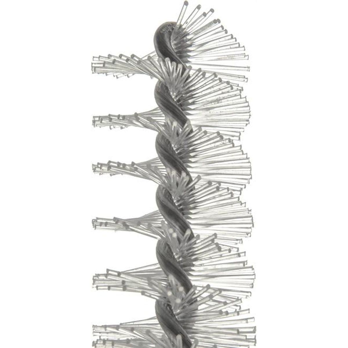 Close-up of high heat plastic bristles on the Sparta fryer brush